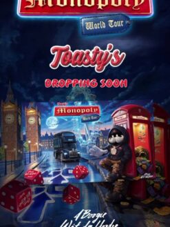 TOASTYS MONOPOLY WORLD TOUR