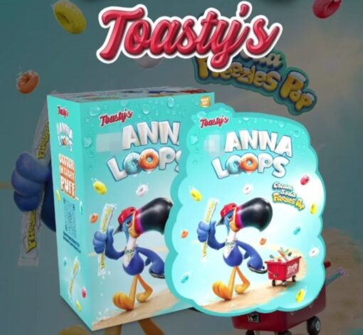 CANNA LOOPS CREAM SODA FREEZIES POP