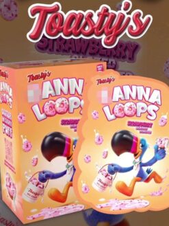 CANNA LOOPS STRAWBERRY GLAZED DONUTS